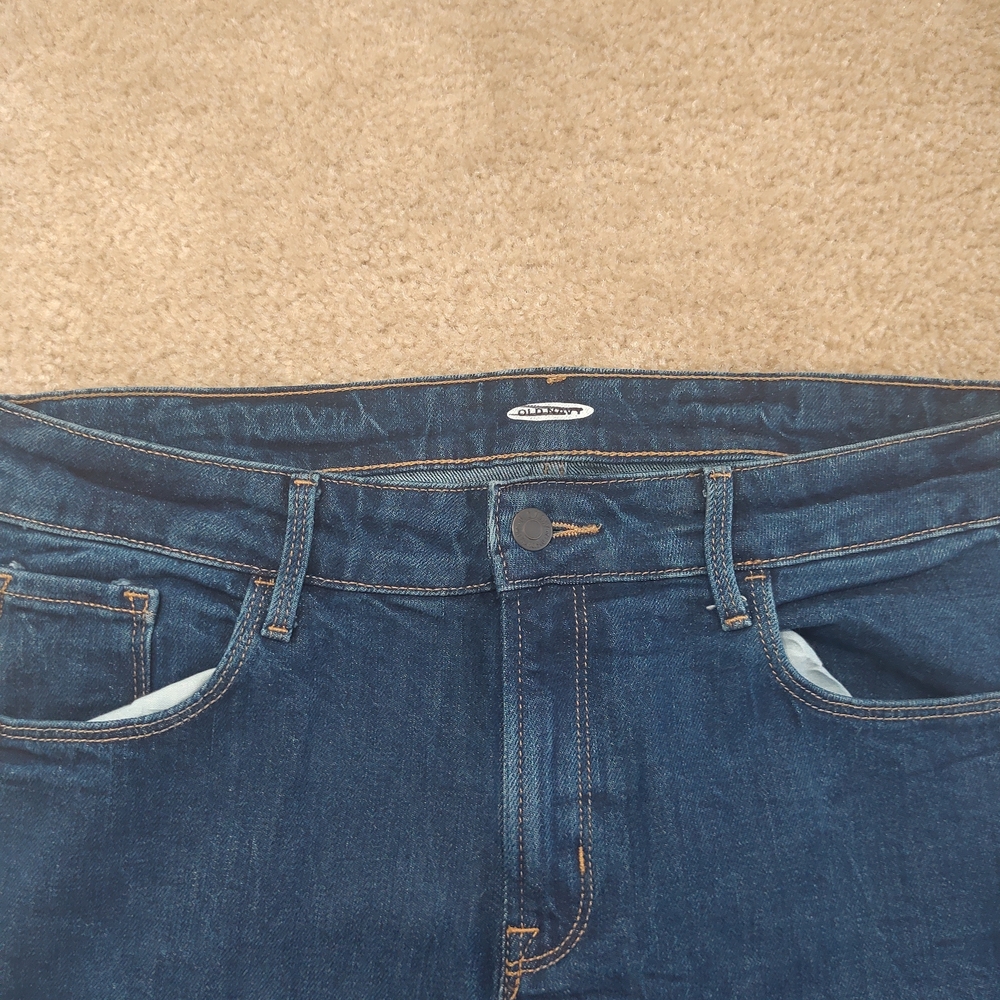 Old Navy cropped wide leg jeans - Picture 3 of 7